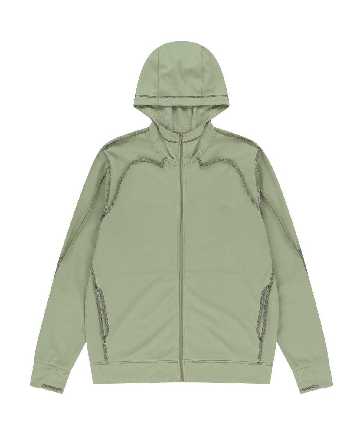 OVERLOCK MESH ZIP-UP_25SS