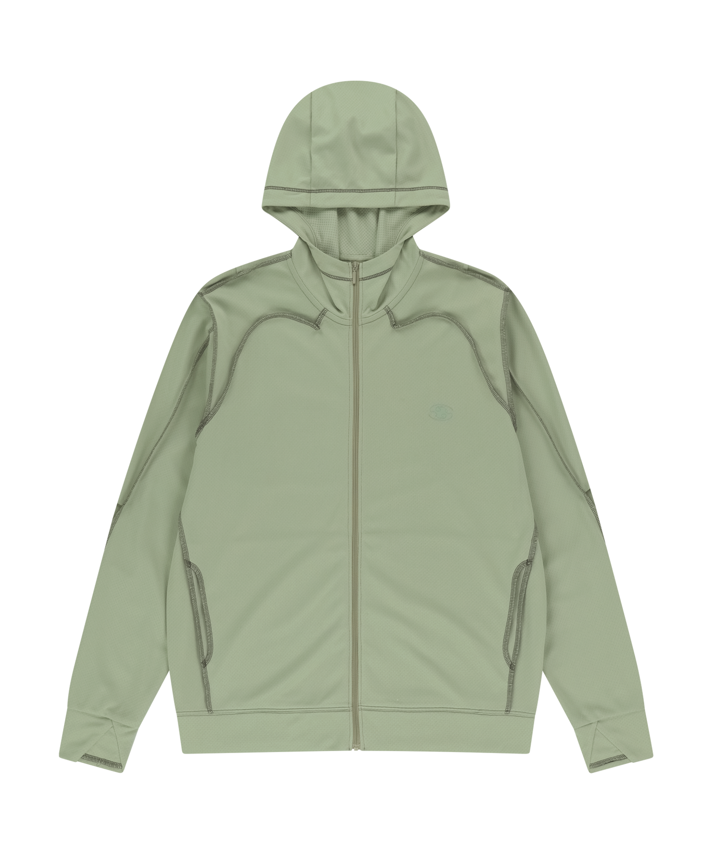 OVERLOCK MESH ZIP-UP_25SS