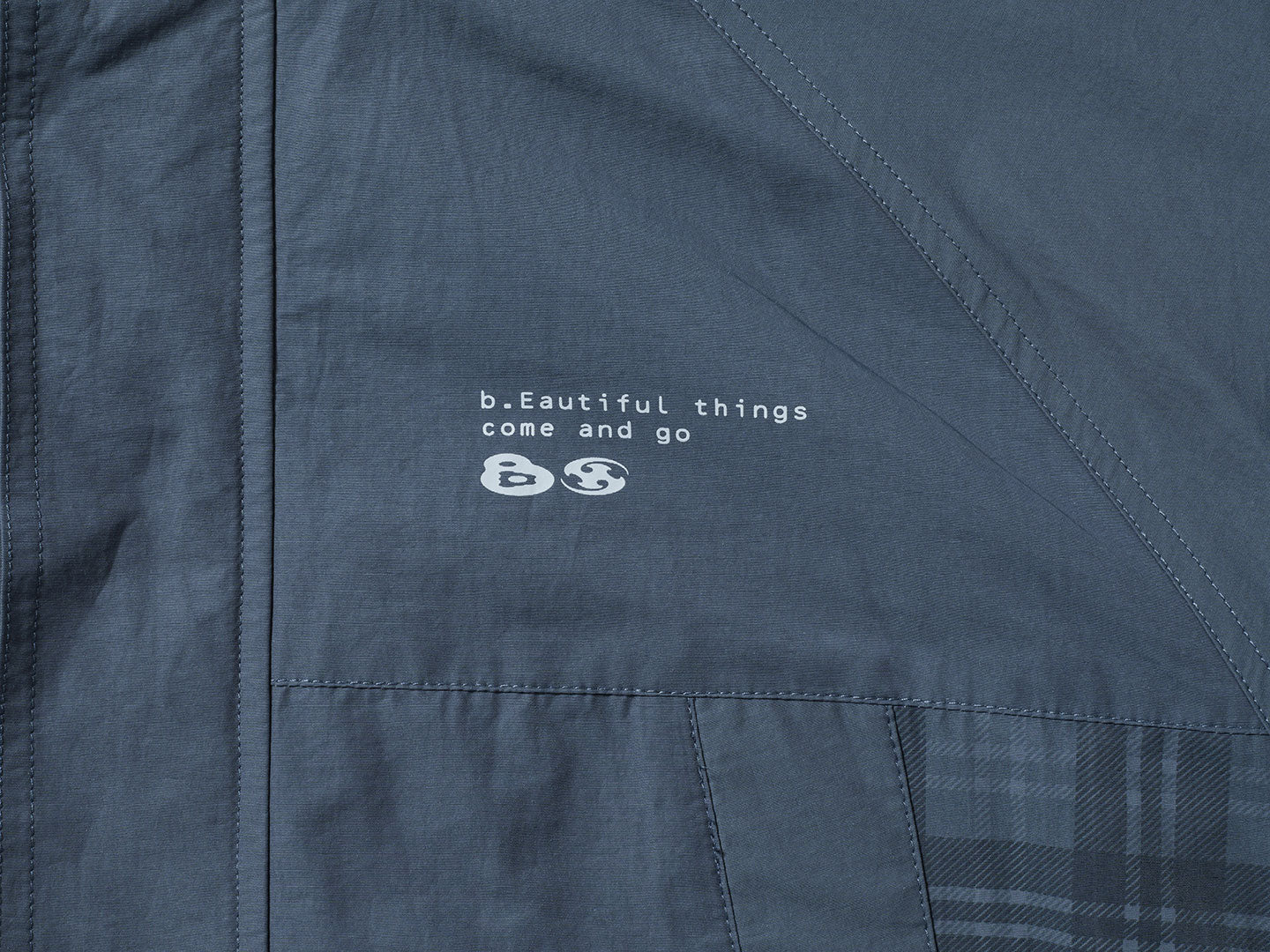 SAN SAN X b.E CHECK JACKET_25SS