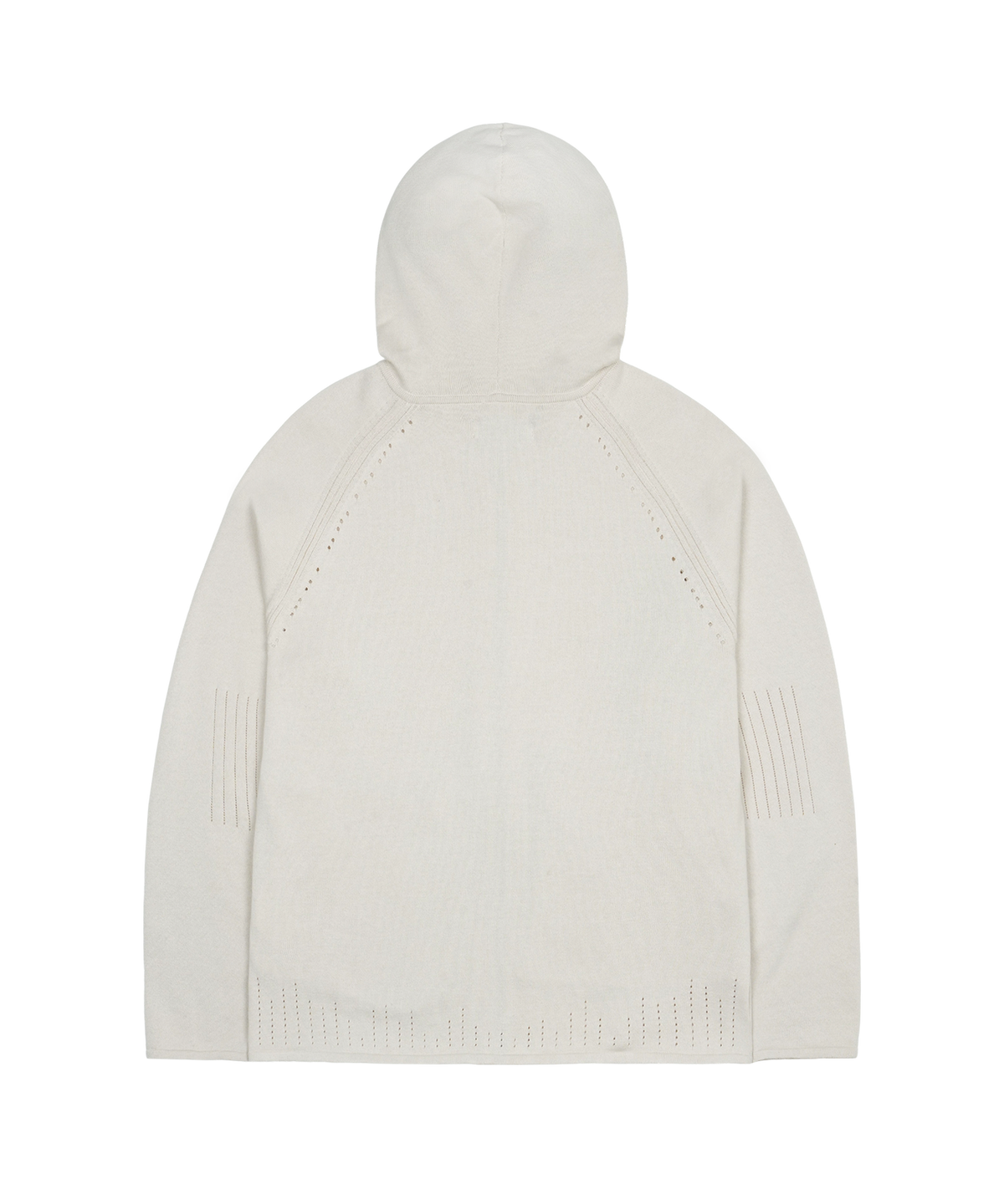 KNIT ZIP-UP HOODIE