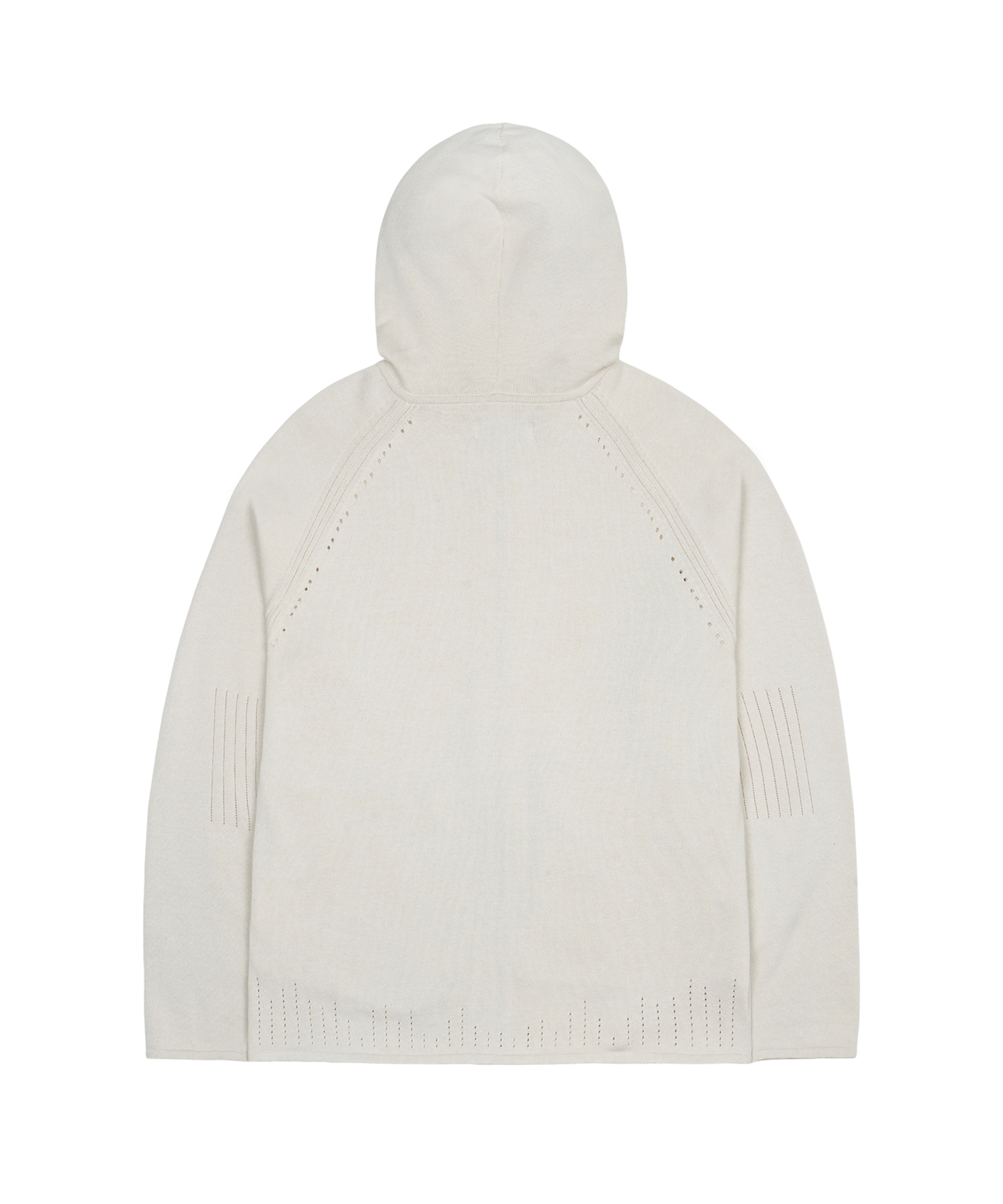 KNIT ZIP-UP HOODIE