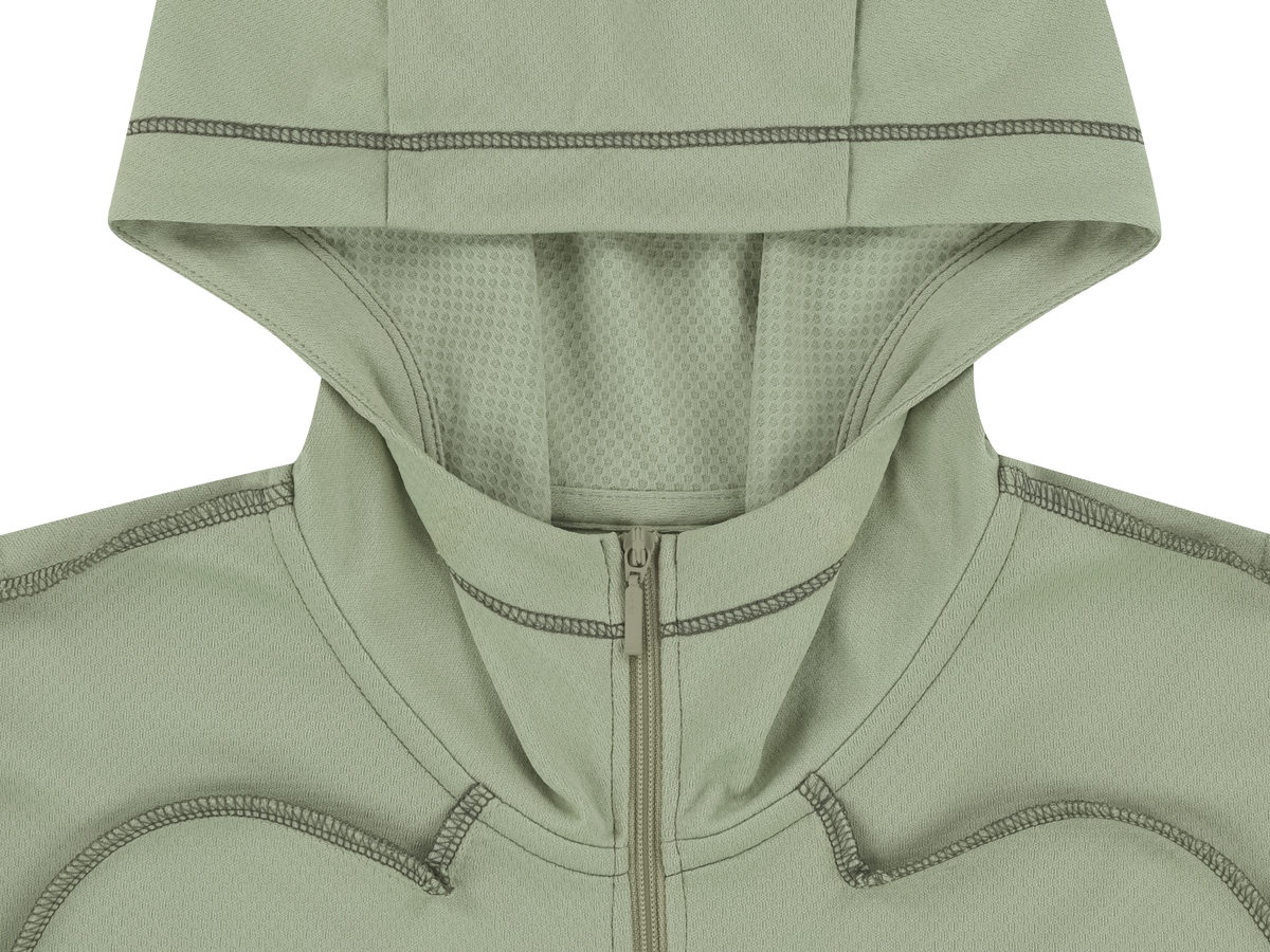 OVERLOCK MESH ZIP-UP_25SS