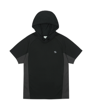 HOODED MESH T-SHIRT