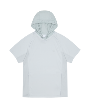 HOODED MESH T-SHIRT