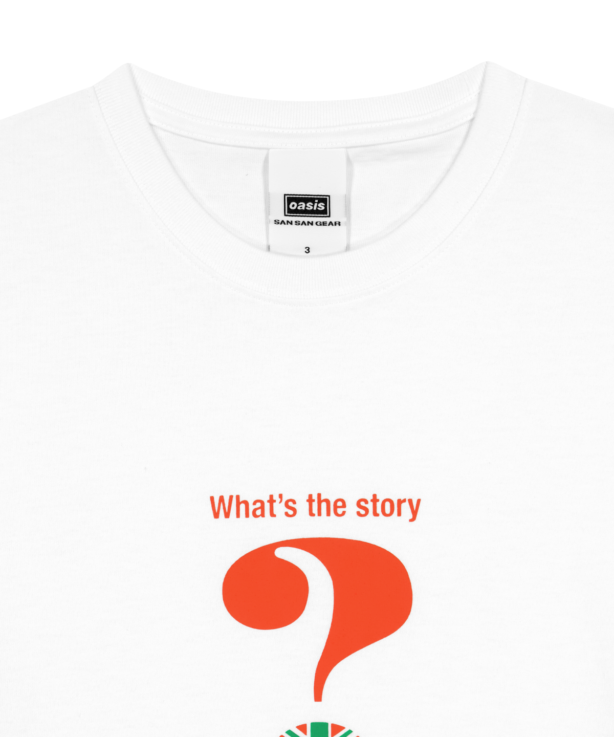 SAN SAN OASIS QUESTION MARK T-SHIRT_25FW