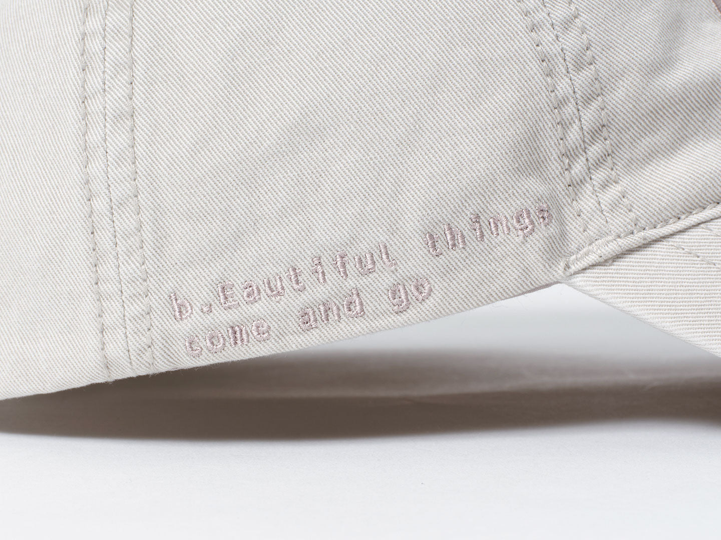 SAN SAN X b.E WASHED BALL CAP_25SS