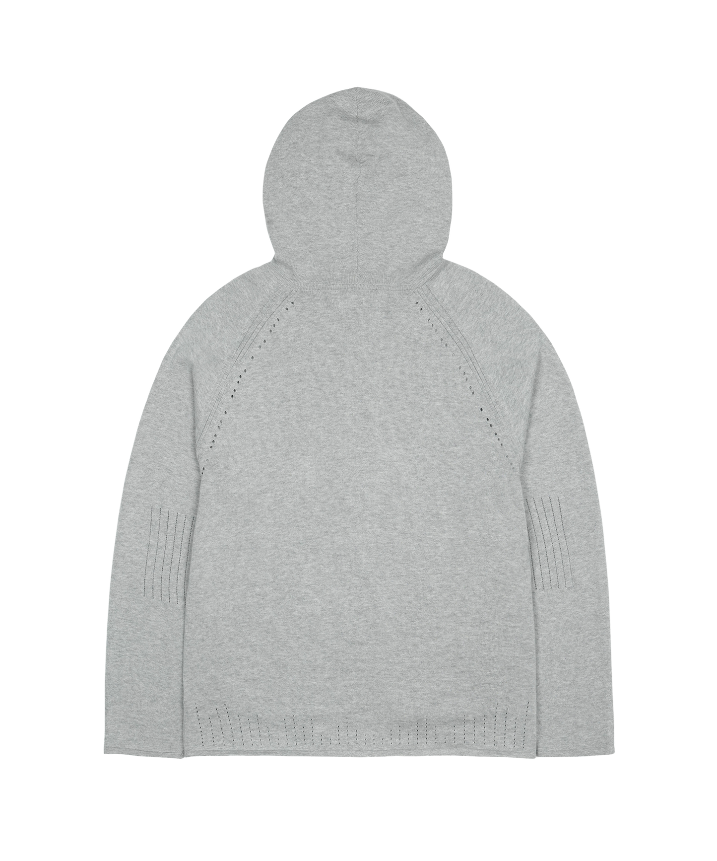 KNIT ZIP-UP HOODIE